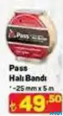 PASS HALI BANDI 25 MM X 5 M